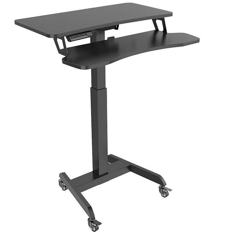 V7 Sit-Stand 31 Workstation Desk, Black (DTMWS) 