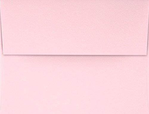 A4 Invitation Envelopes (4 1/4 x 6 1/4) - Candy Pink (50 Qty) | Perfect for Invitations, Announcements, Sending Cards, 4x6 Photos | LUX-4872-14-50