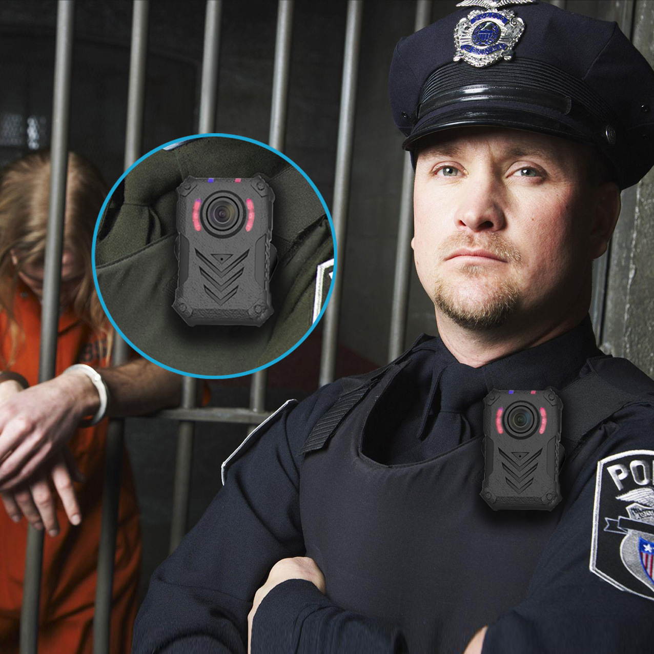 Mini Body Camera Full HD 1080P Body Mounted Camera Small Portable Night Vision Police Body camera