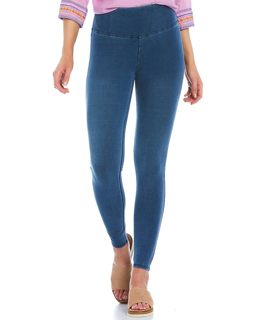 Calessa Ponte Denim 4-Way Stretch Legging