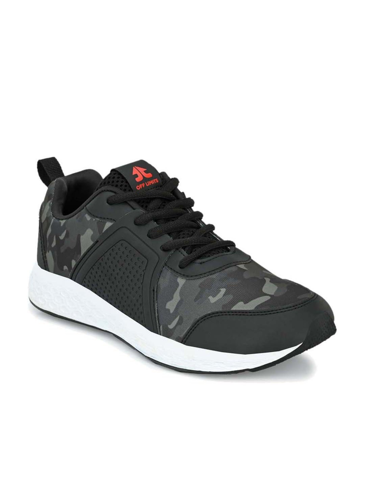 OFF LIMITS Men's STORM III Black Running Shoes