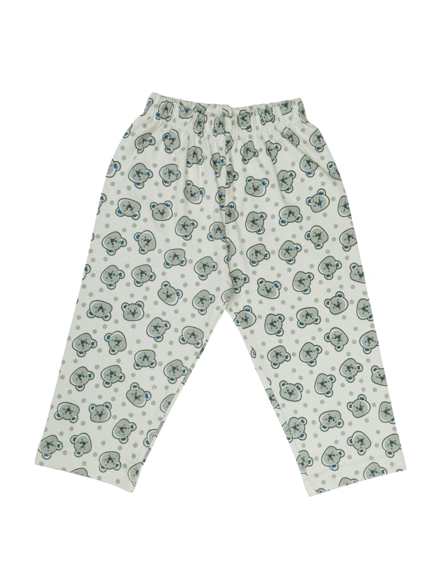 Todd N Teen Kids Blue Cotton Printed T-Shirt & Capris