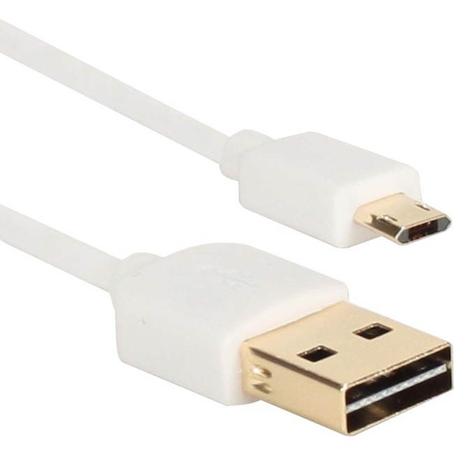 Qvs Premium Sync/Charging Usb/Micro-Usb Data Transfer Cable