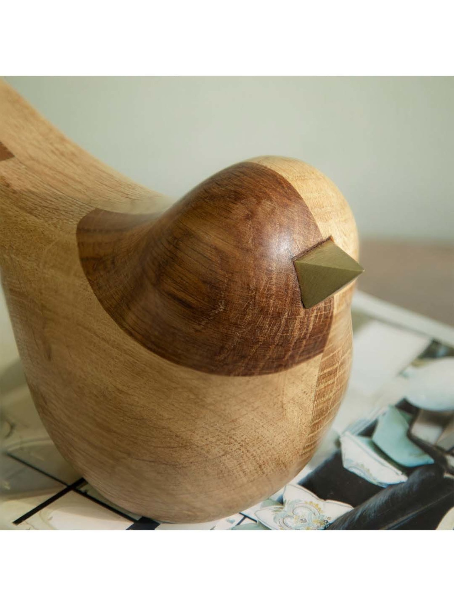 eCraftIndia Golden Handcrafted Engraved Palm Buddha Decorative Showpiece