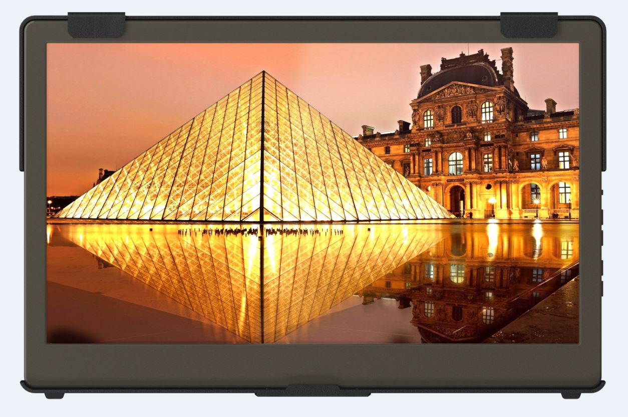 GeChic 1305H 13.3" FHD 1080p Portable Monitor with HDMI, Ultra Slim, Light Weight, Horizontal & Vertical Display Connect, Audio Jack