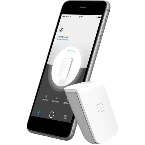 Sennheiser Memory Mic Wearable Wireless Smartphone Mic (White)