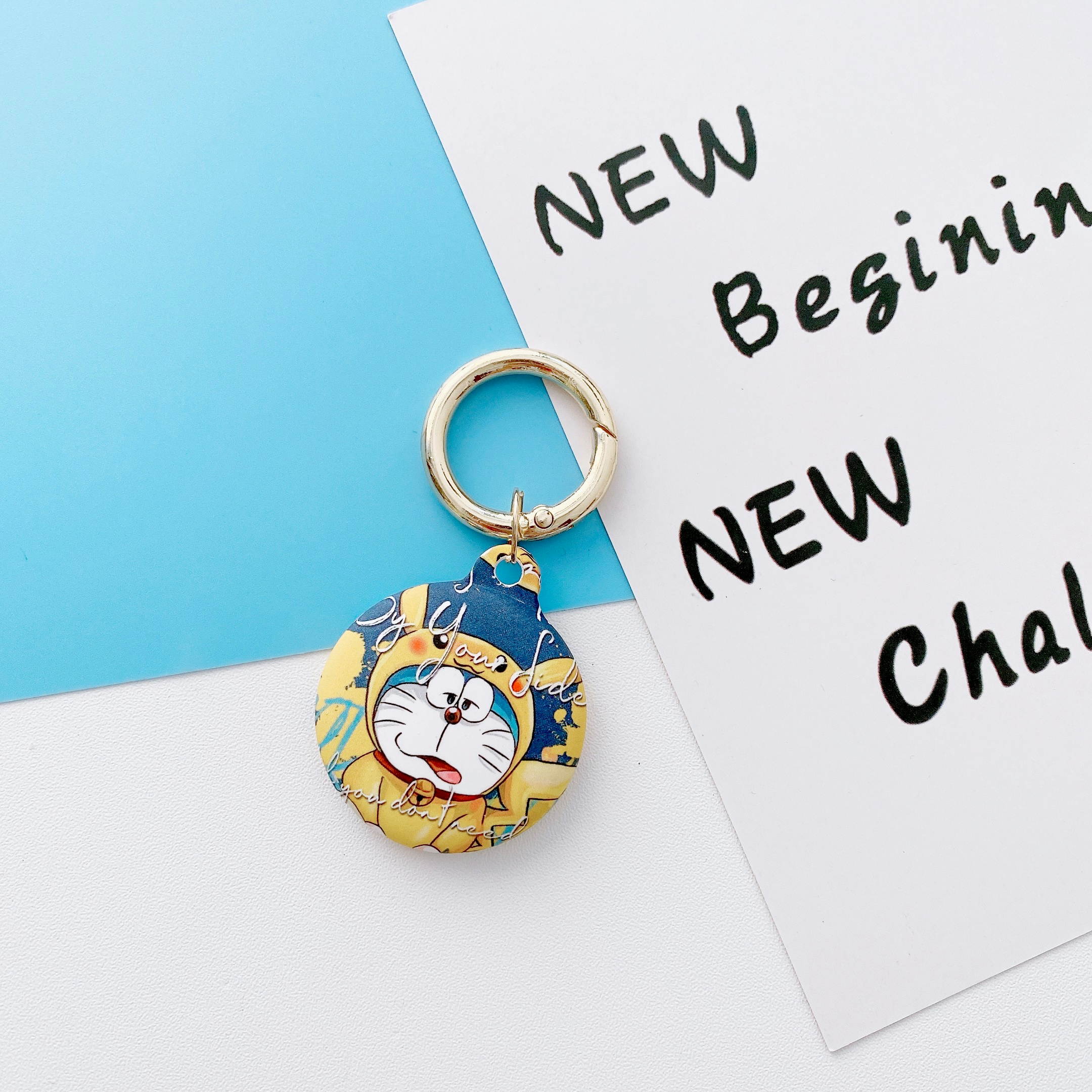 [6 PCS]Silicone Protective Case for AirTags, Tracker Lightweight Soft Protective Skin Cover Accessories Finder Holder with Key Chain Anti-Loss Design Compatible with Apple AirTags 2021