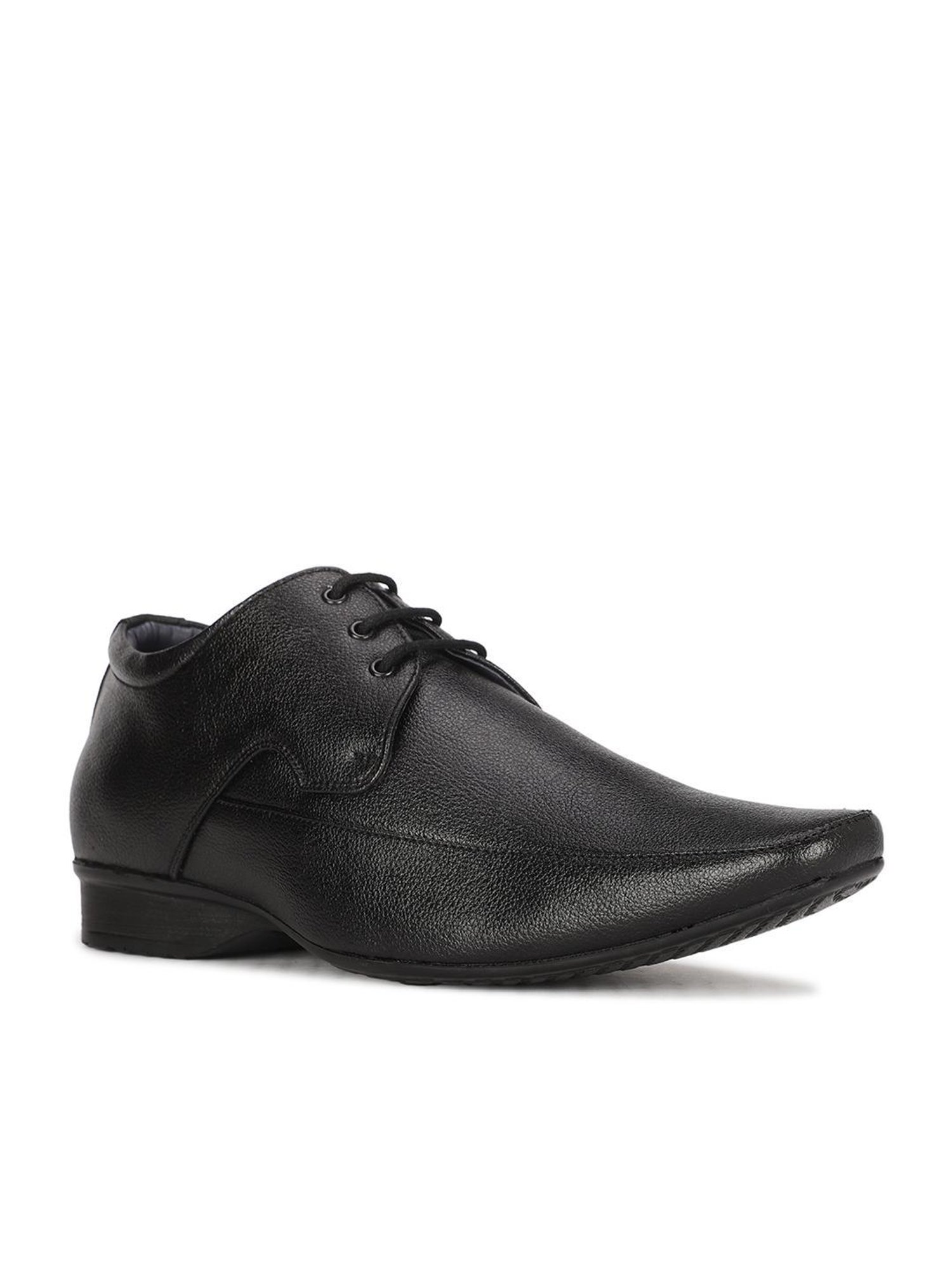 Bata Men's BOSS-MASTER Black Derby Shoes