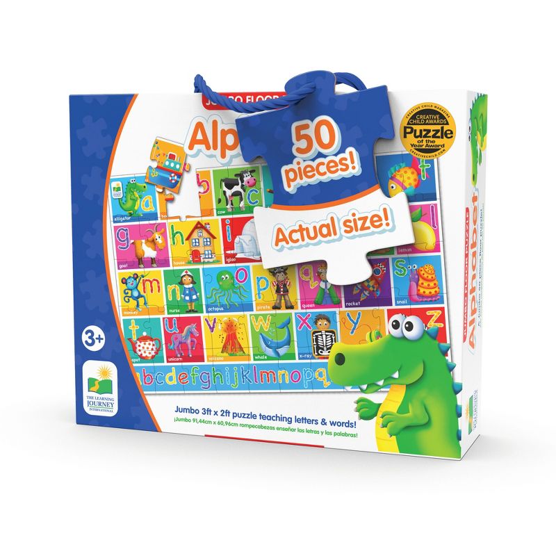 The Learning Journey Jumbo Floor Puzzles Alphabet 50 pcs