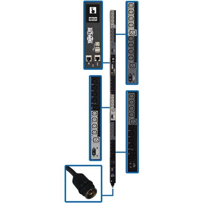 PDU3Ph Swtched 208V 240V