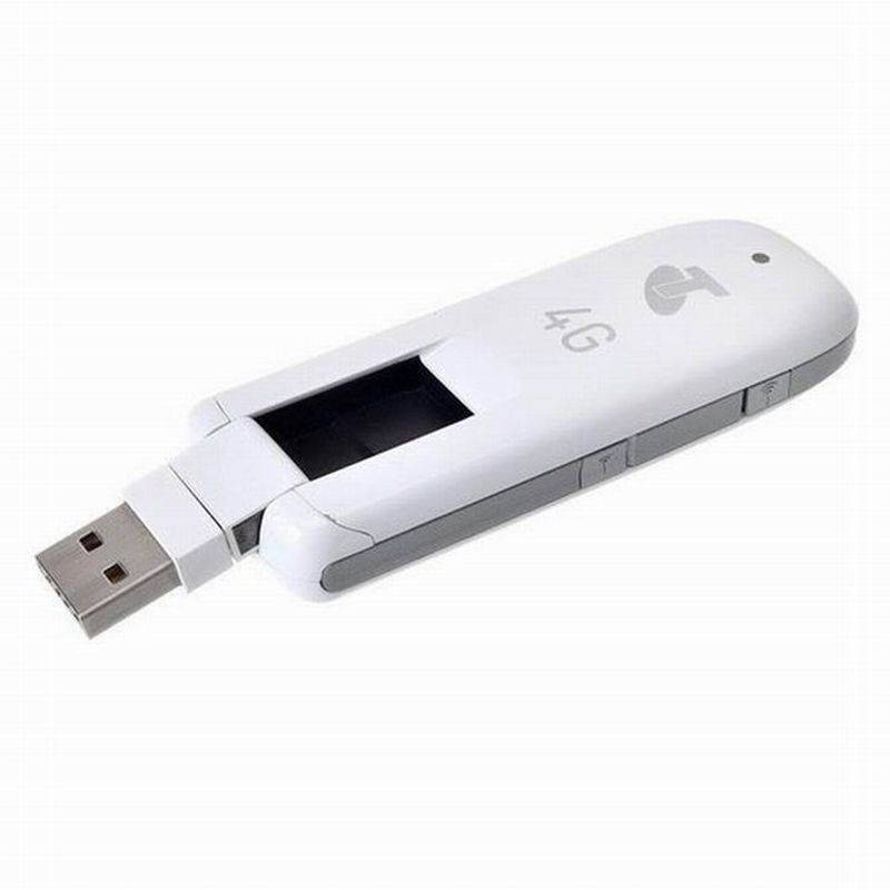 Unlocked ZTE MF821 100Mbps Wireless WIFI Router Mini 4G LTE Modem WIFI Router FDD 1800/2100/2600MHz White