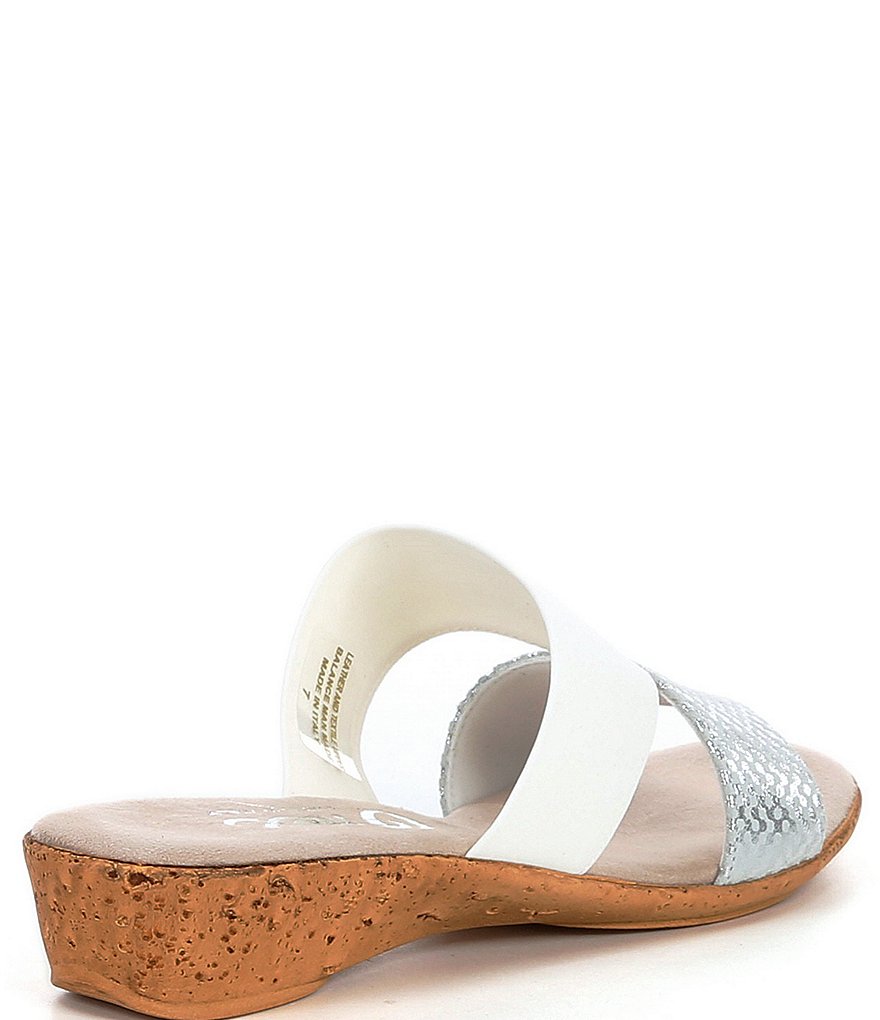 Onex Izabel Cork Wedge Slides