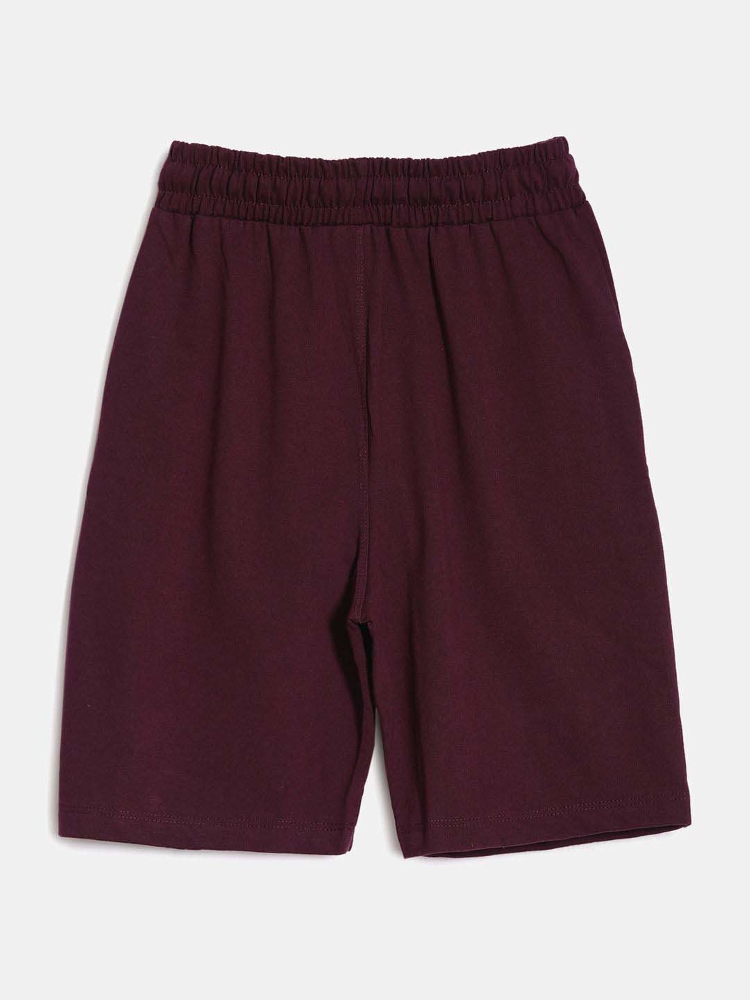 Coolsters by Pantaloons Kids Jet Black Cotton Regular Fit Shorts