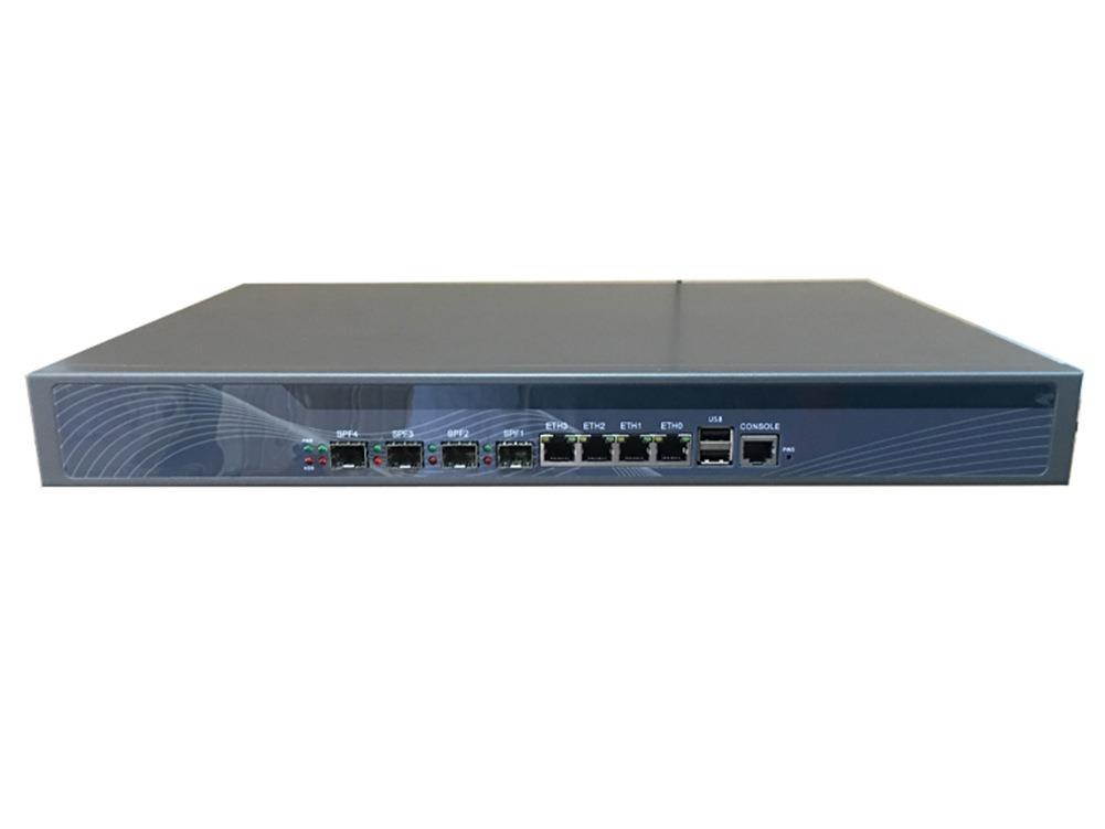 1U Firewall Pfsense Mikrotik 4 Lan 4 Intel SFP Z87 With Intel Pentium 2G RAM 32G SSD R20