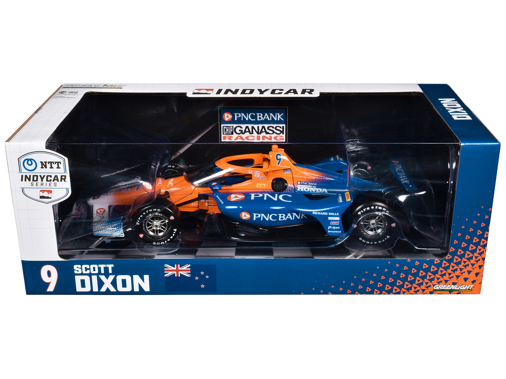 Dallara IndyCar #27 Kyle Kirkwood "AutoNation" Andretti Autosport "NTT IndyCar Series" (2024) 1/18 Diecast Model Car by Greenlight