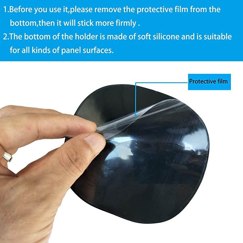 Phone Holder Phone Mount AntiSlip Silicone Pad for Dashboard Cell Phone Holder Phone Holder Desk Phone Stand Compatible with iPhone XRXSSamsung Galaxy Note 89S8S9GPS Devices