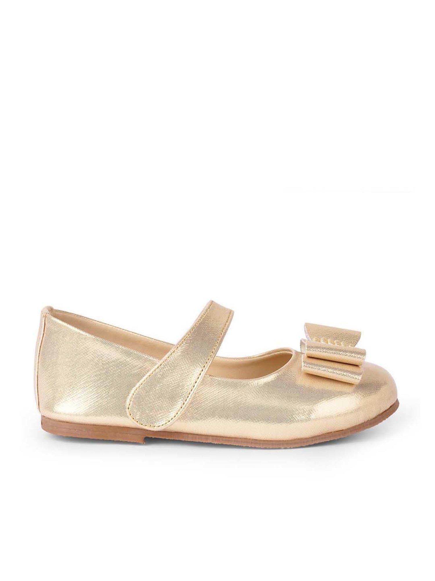 Minesole Kids Golden Mary Jane Shoes