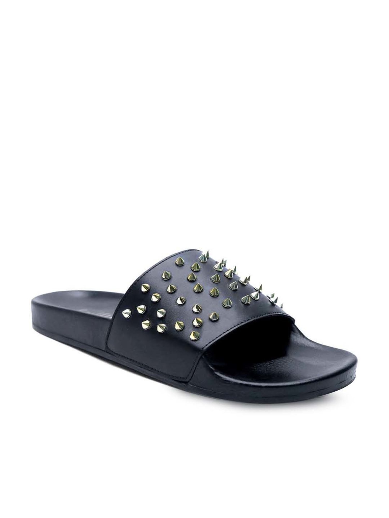 Griffin Men's Black Slides