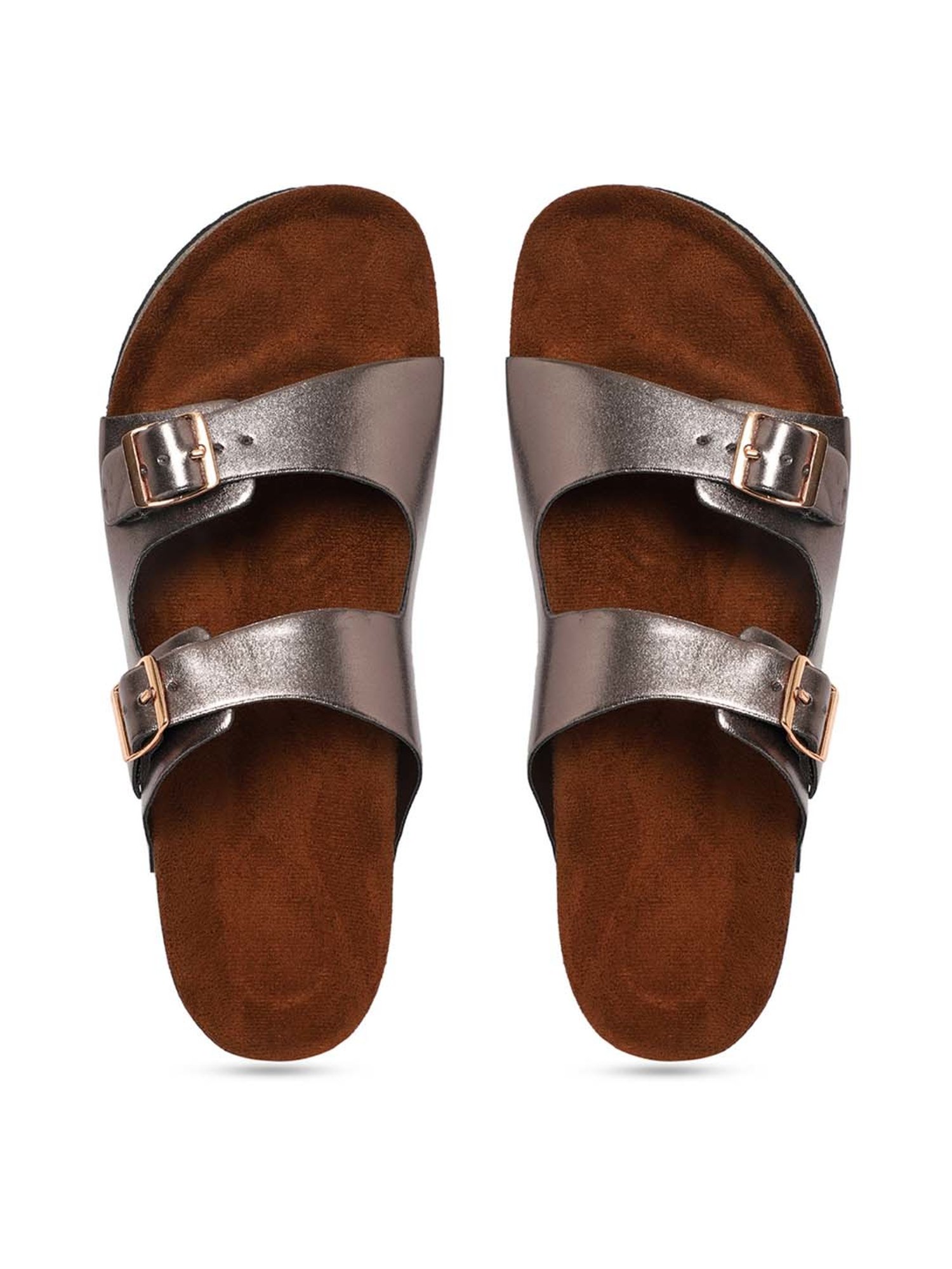 Mozafia Women's Copper Casual Sandals