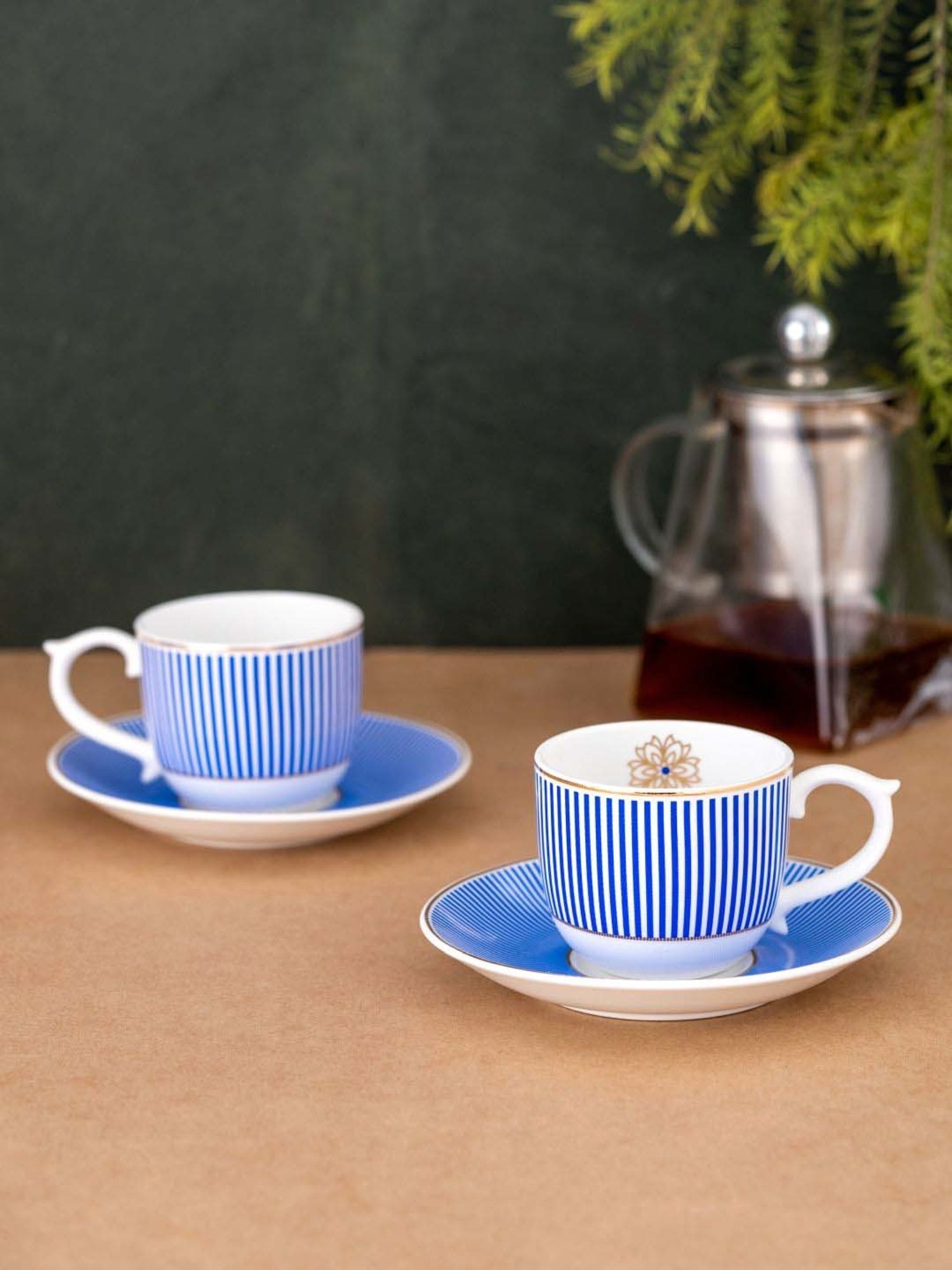 Luminarc Transparent Glass Rozana Coffee Set