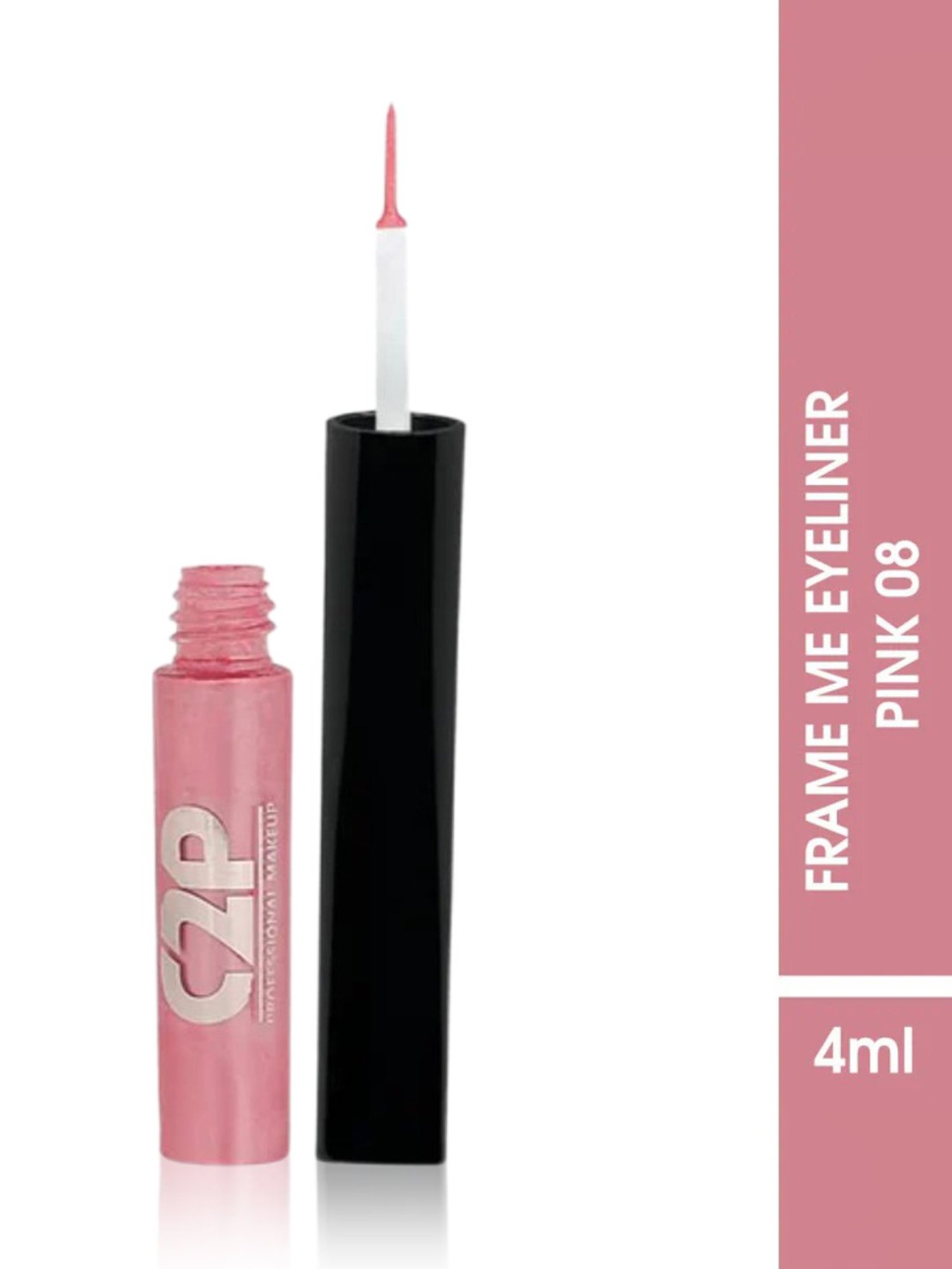 C2P PROFESSIONAL MAKEUP Frame Me Liquid Eyeliner Pink 08 - 4 ml