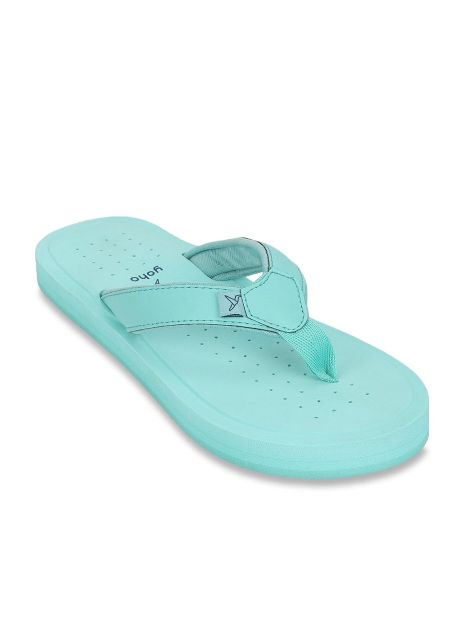 Yoho Women's Arch Support Sea Green Flip Flops