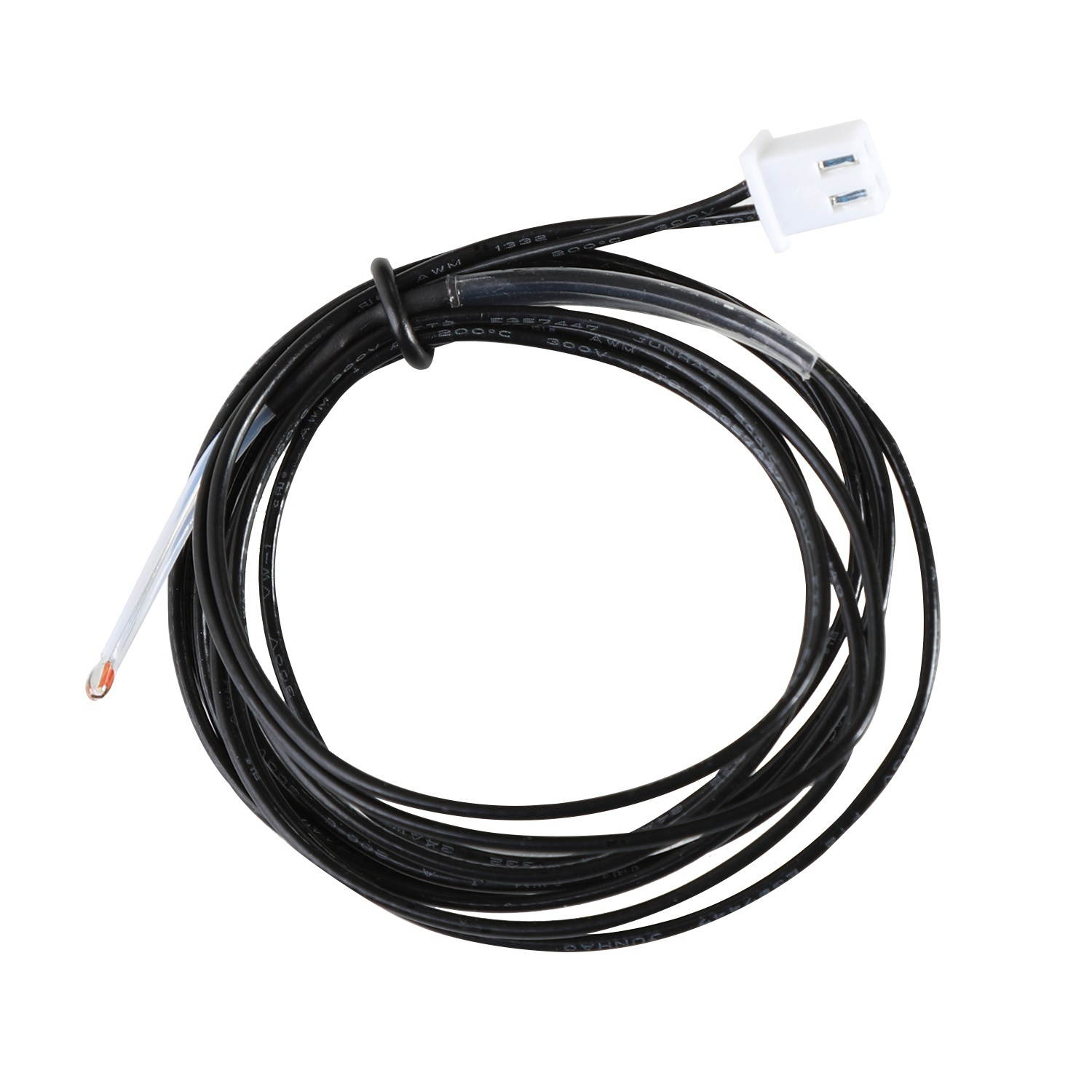 Creality 3D NTC 3950 100K Ohm Thermistor Sensor with 0.7 Meter Wiring Cale and Female Pin Head for Ender-3 3D Printer Heatbed Hot End Replacement Part