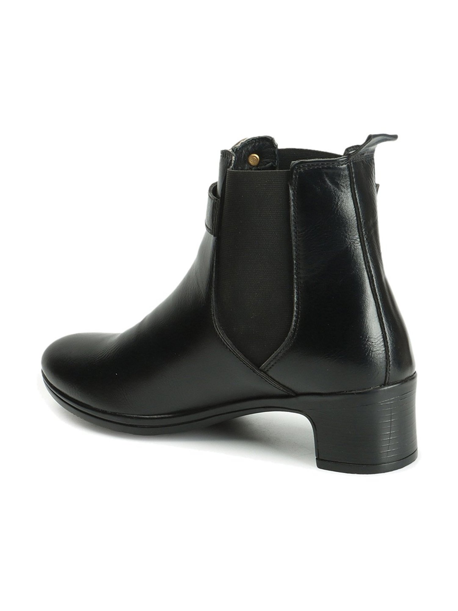 Elle Women's Black Chelsea Boots