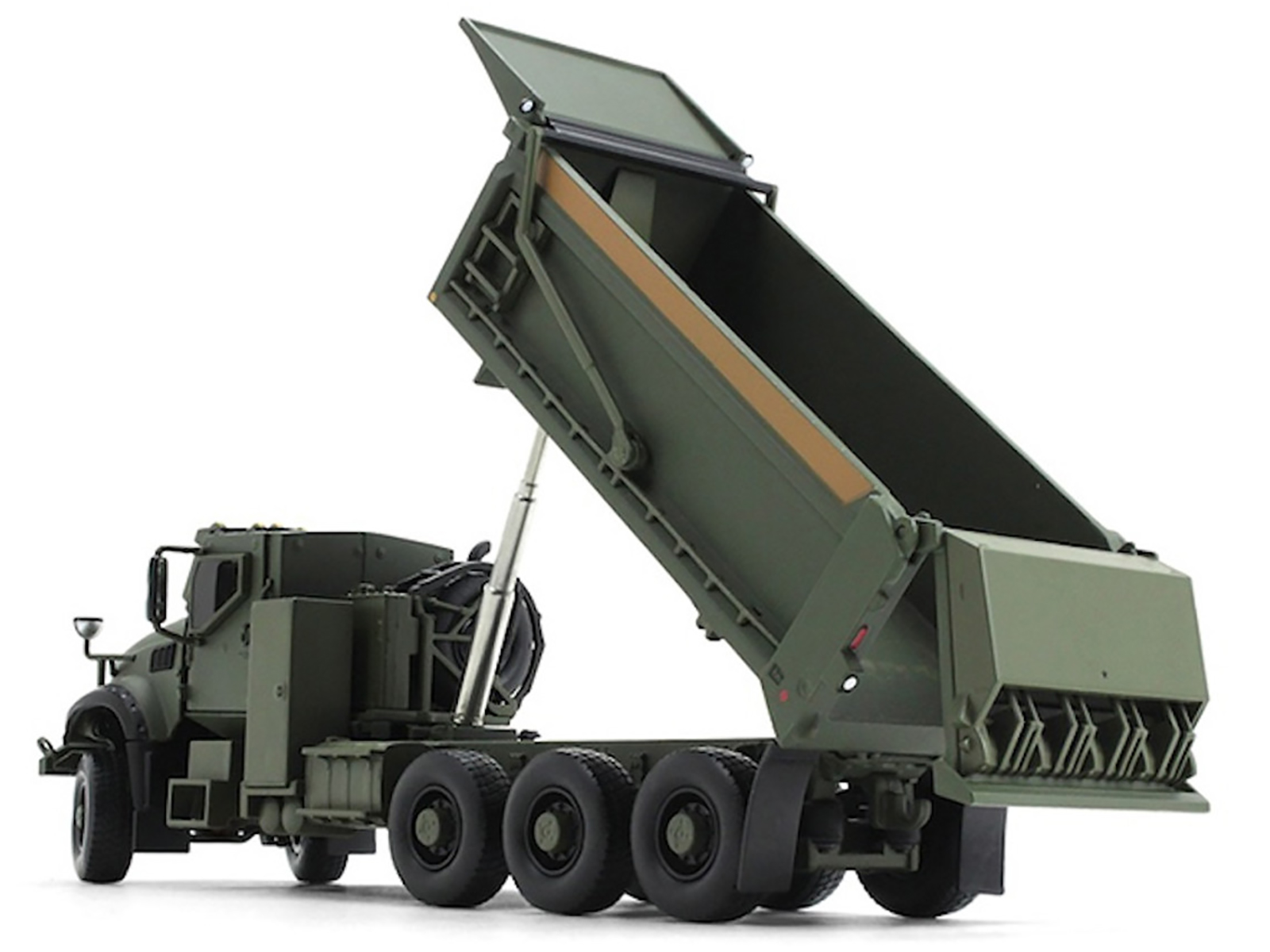 2019 Mack Granite Dump Truck "New York City Department of Parks & Recreation" Dark Green "S.D. Trucks" Series 19 1/64 Diecast Model by Greenlight