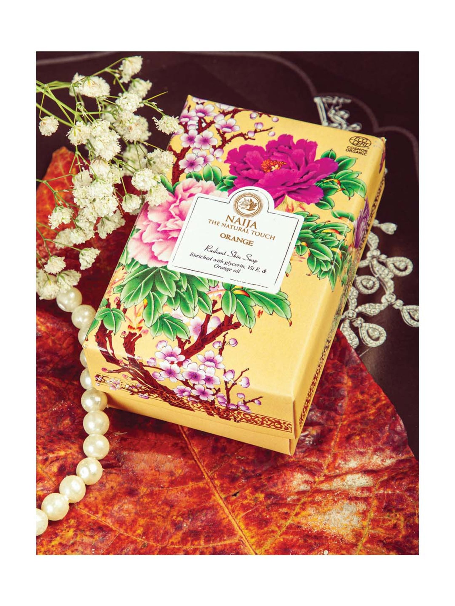 NAIJA Orange Skin Radiant Soap - 100 gm