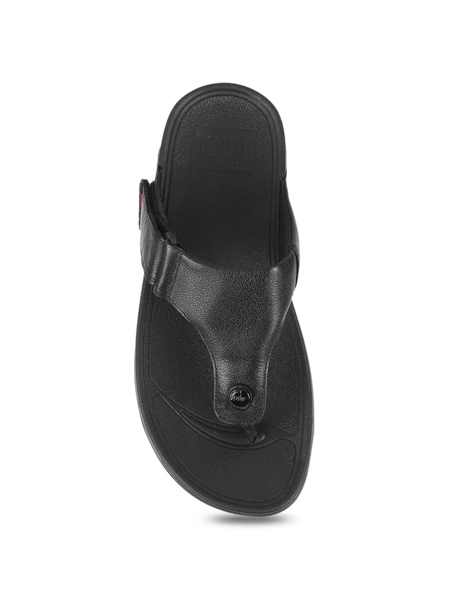 FitFlop Men's Black Thong Sandals