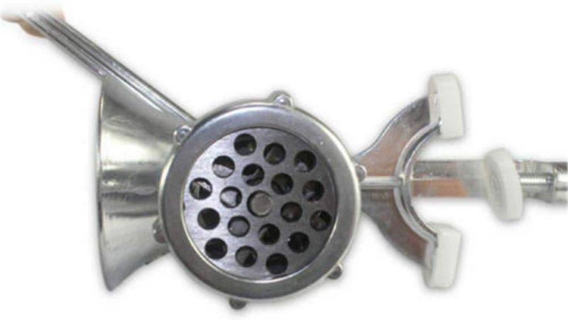 TFCFL  manual Meat Grinder Mincer Sausage Stuffer Filler Heavy Duty Hand Crank Noodles Grinding Machine