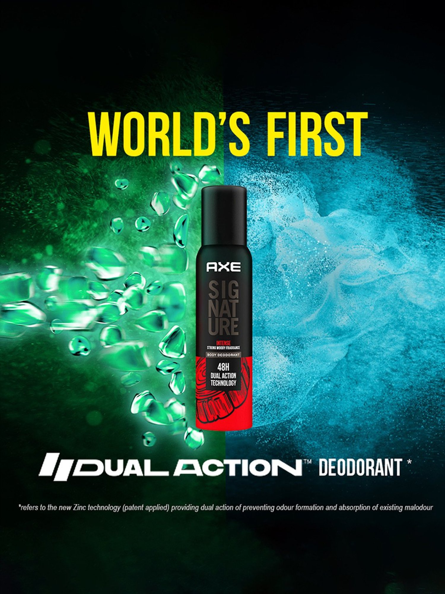 Axe Signature Intense Body Spray Deodorant - 154 ml