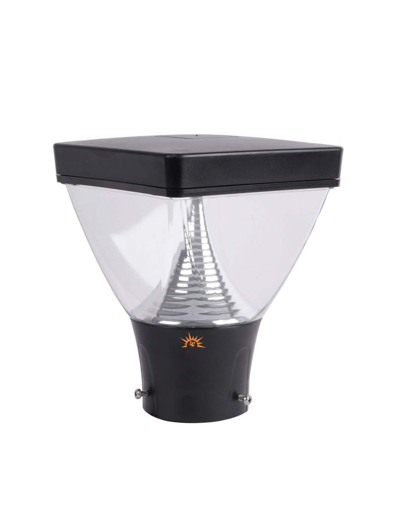 DecorativeRay Black PVC Gate Light - Set of 1