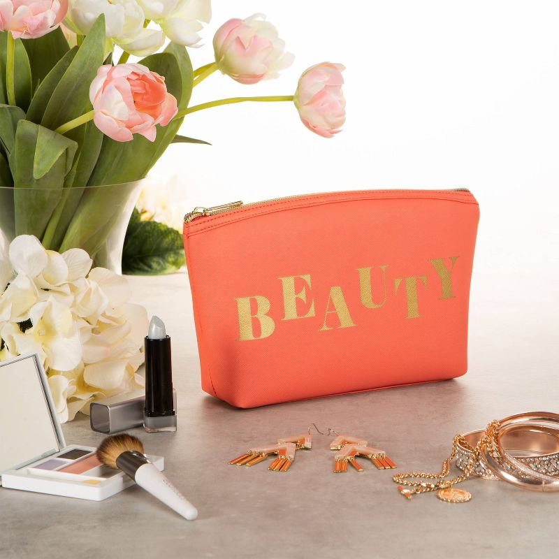 Ruby+Cash Zip Cosmetic Pouch - Beauty