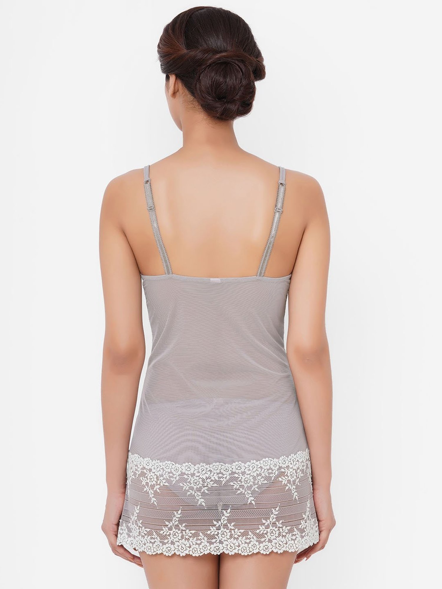 Wacoal Embrace Lace Short Lacy Baby Doll Chemise - Green