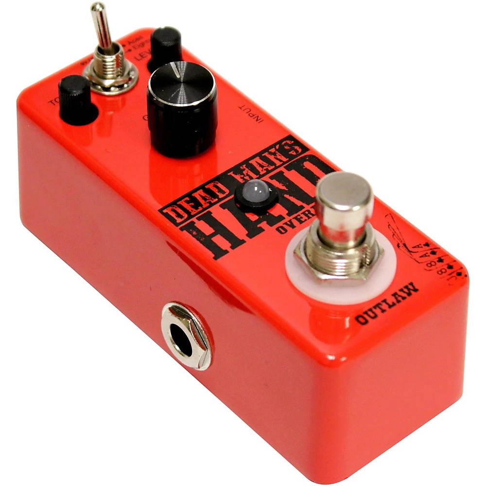 Outlaw Effects Dead Man's Hand Guitar Overdrive Pedal