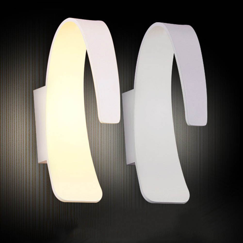 3W Creative LED Wall Lights Modern Concise Mount Light Bedroom Sconces Lighting Wall Lamp(Warm White)