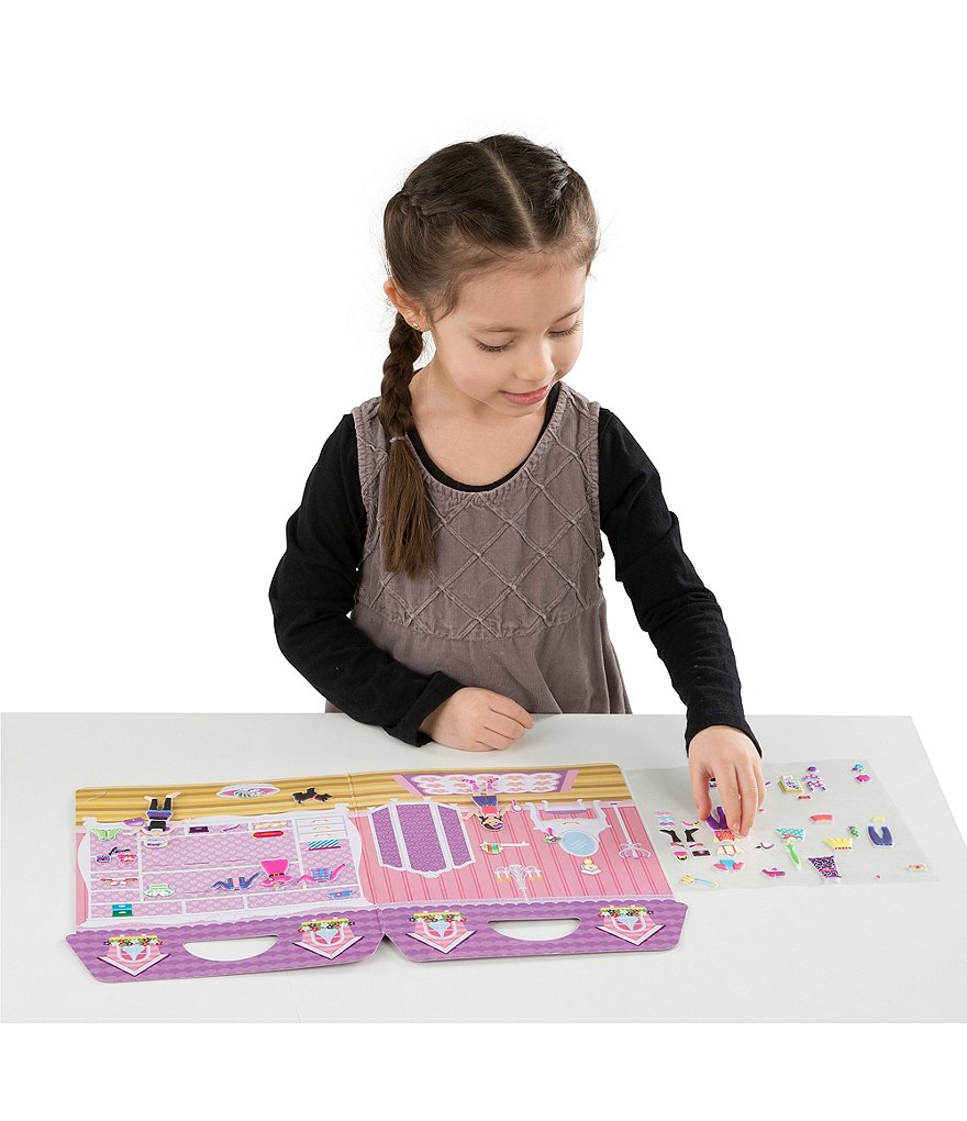 Melissa & Doug Puffy Sticker Bundle - Dress-Up, Princess and Mermaid