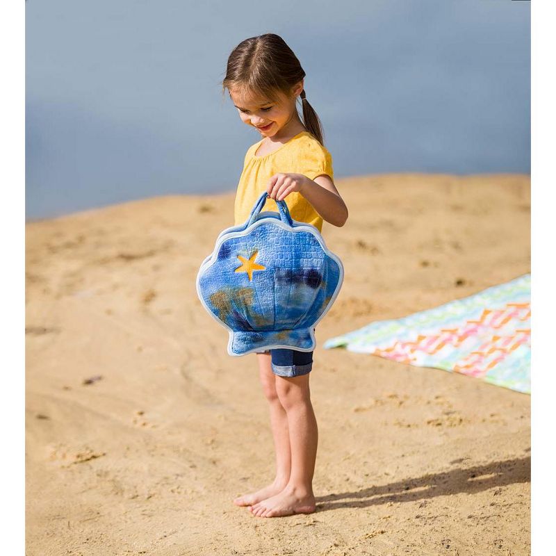 Magic Cabin - Plush Mermaid & Friends Traveling Play Set for Kids Imaginative Play