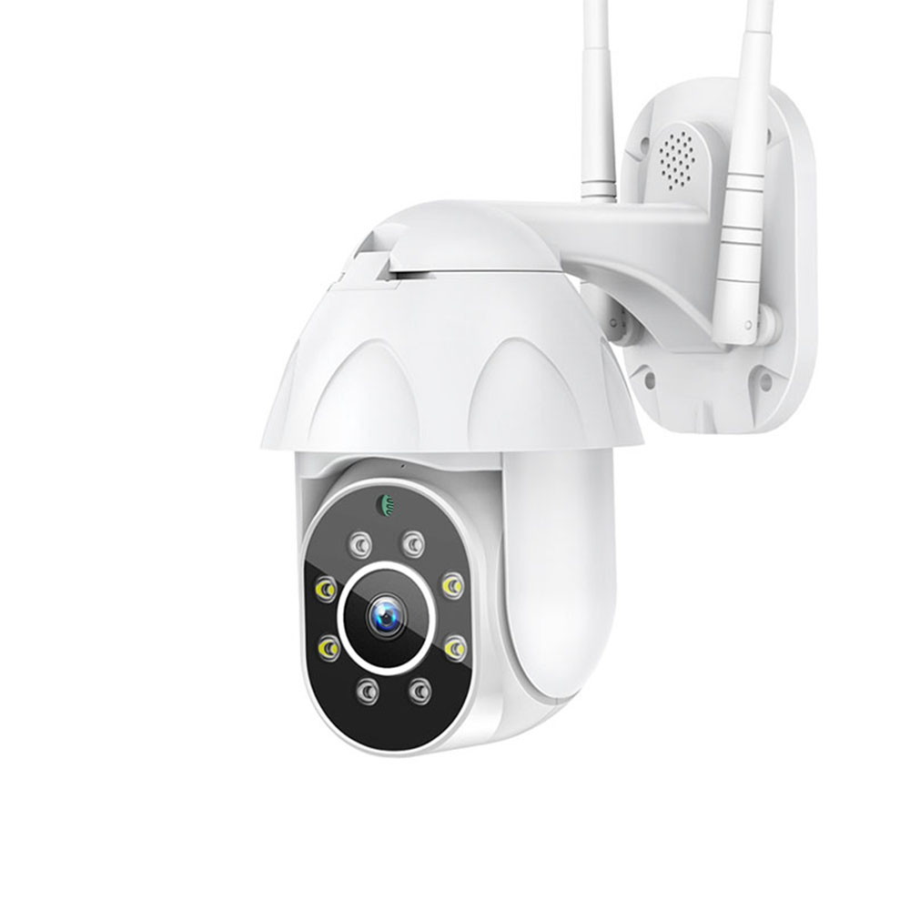 KuWFi Outdoor WiFi IP Security Camera 1080P Speed Home Surveillance Cameras Waterproof Support Wireless WiFi Auto Tracking&APP Remote Monitoring