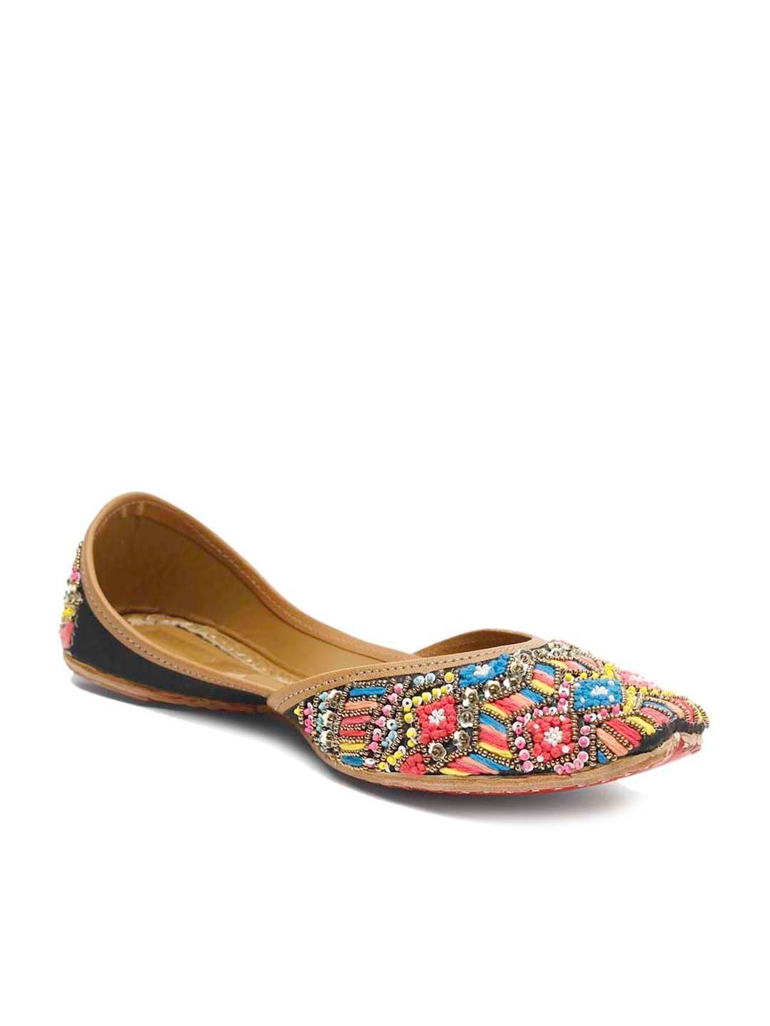 Glam Story Women's Multicolor Ethnic Juttis