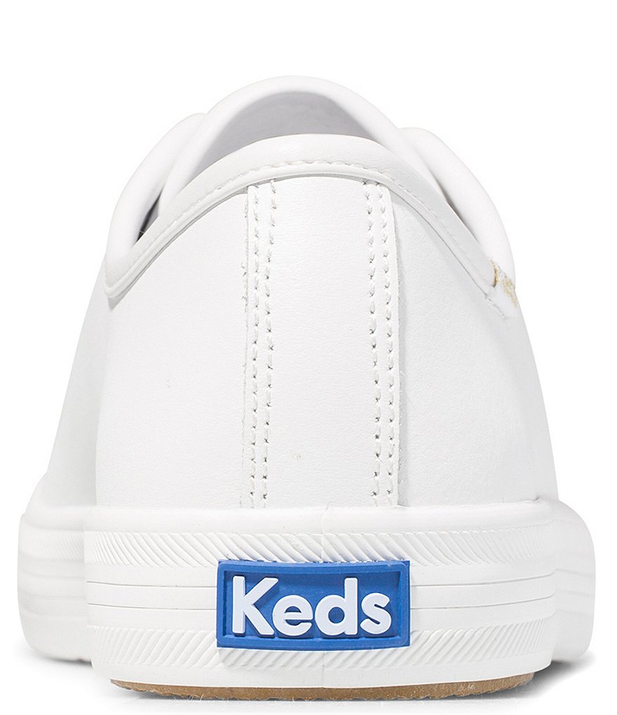 Keds Kickstart Leather Classic Lace-Up Sneakers