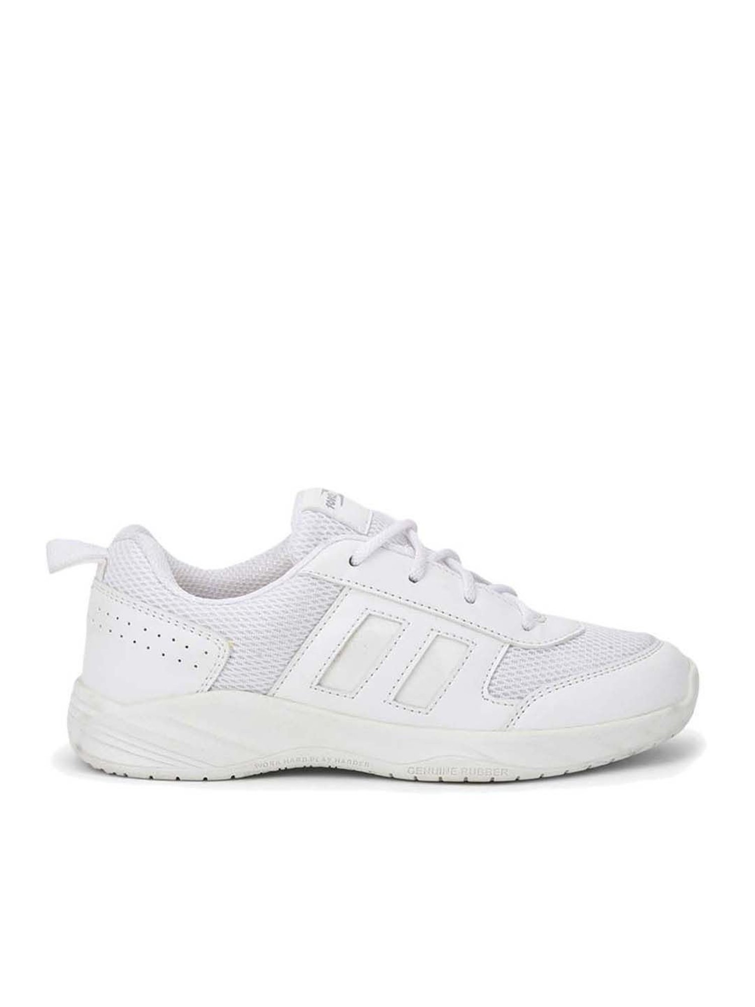 Force10 By Liberty Kids White Lace Up Shoes