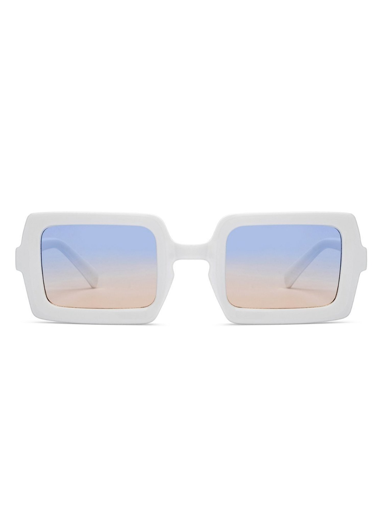 OJOS Blue Square Polarised and UV Protected Lens Unisex Sunglasses