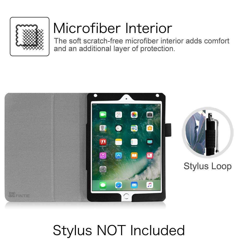 Fintie iPad 9.7 2018/2017, iPad Air 2, iPad Air Case - [Corner Protection] Premium Vegan Leather Folio Stand Cover, Auto Wake/Sleep for Apple iPad 6th/5th Gen, iPad Air 1/2, Protea Paradise