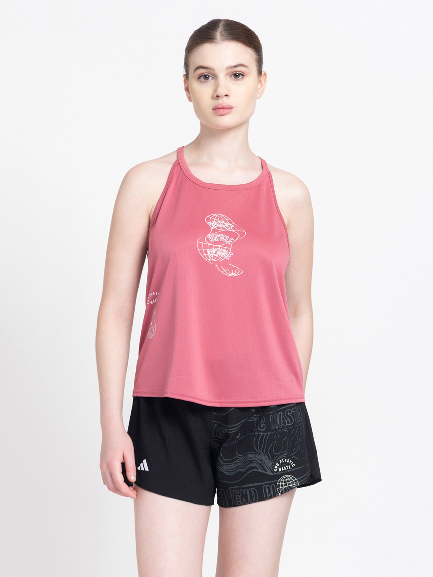 Columbia Pink Regular Fit Sports T-Shirt