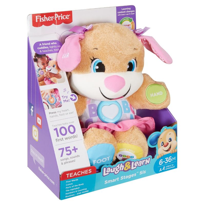 Fisher-Price Laugh and Learn Smart Stages Puppy - Sis