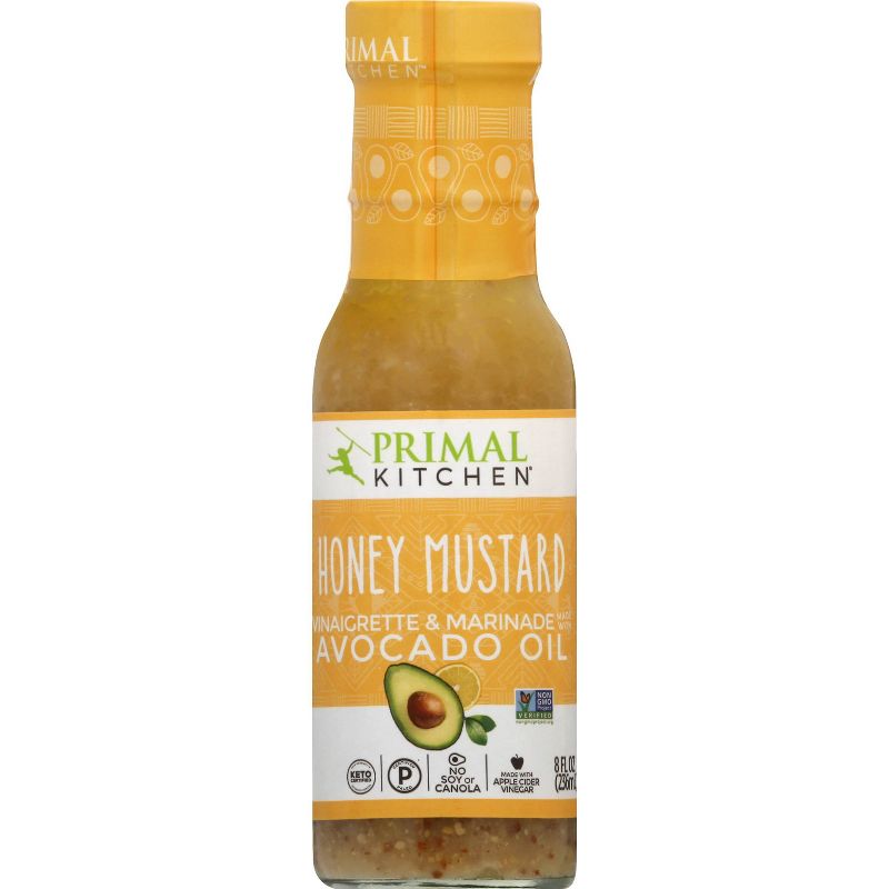 Primal Kitchen Honey Mustard Vinaigrette with Avocado Oil - 8fl oz