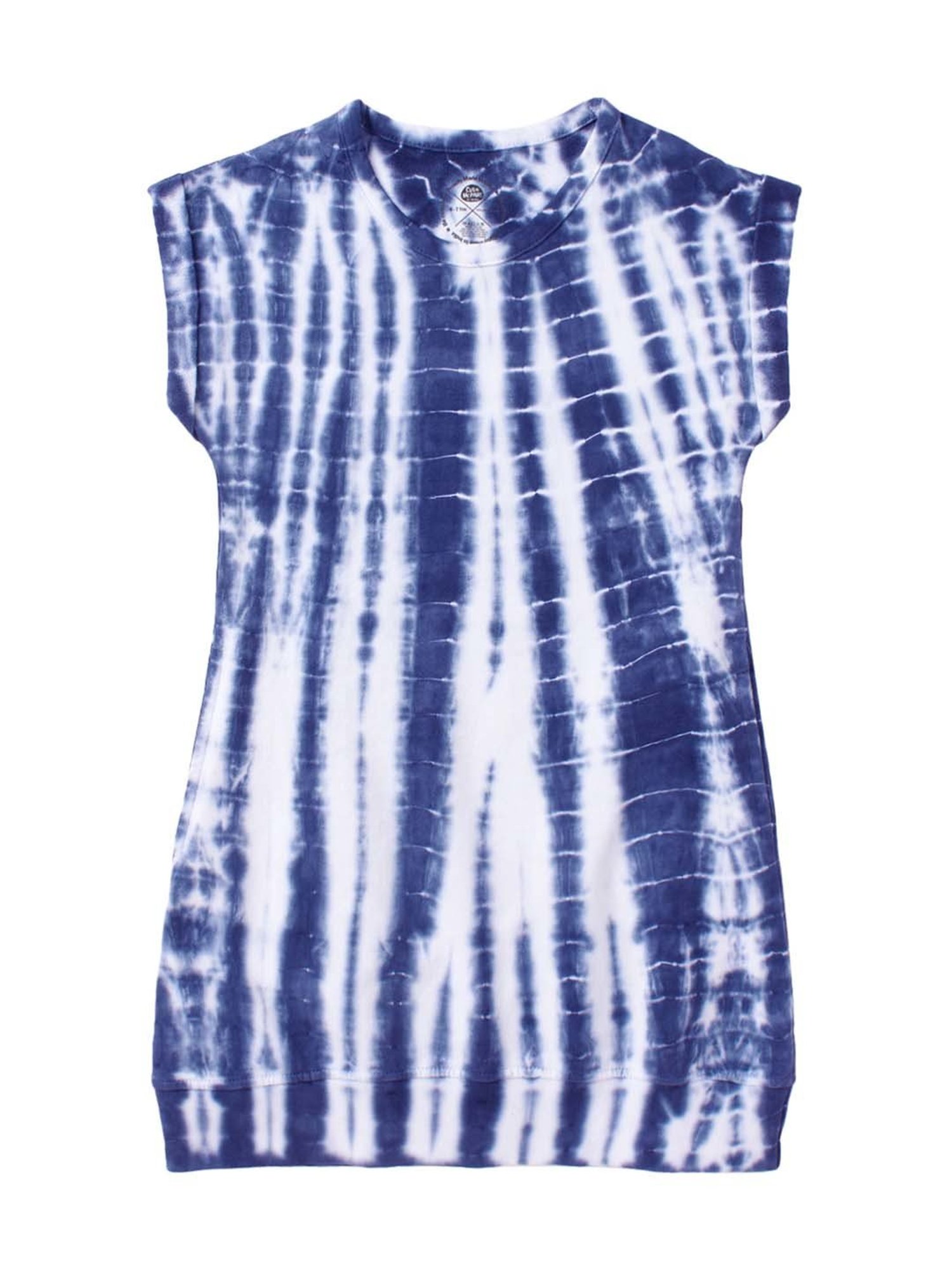 Cub McPaws Kids Multicolor Cotton Over Dyed Dress